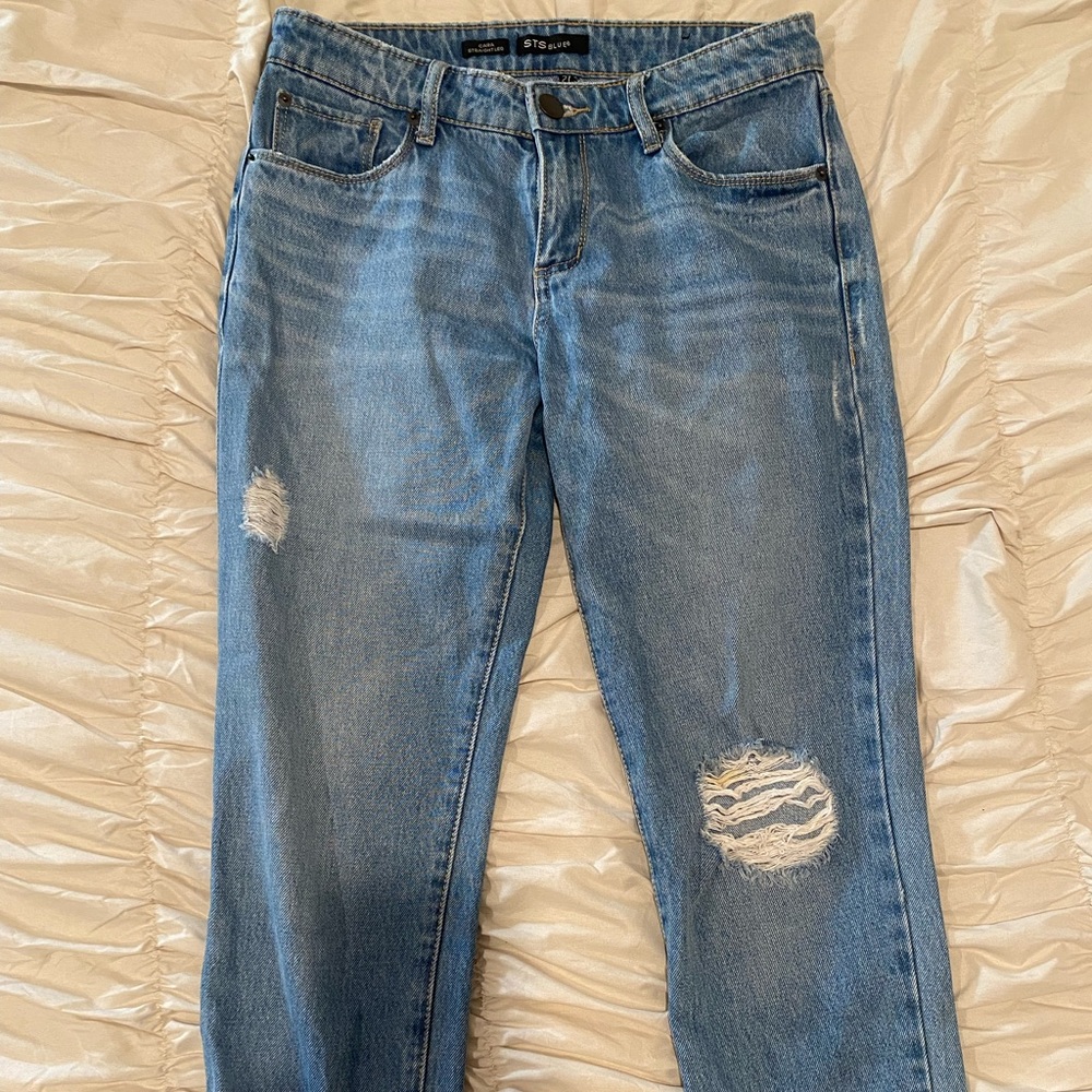 Sts Blue Mid Rise Cropped Jean